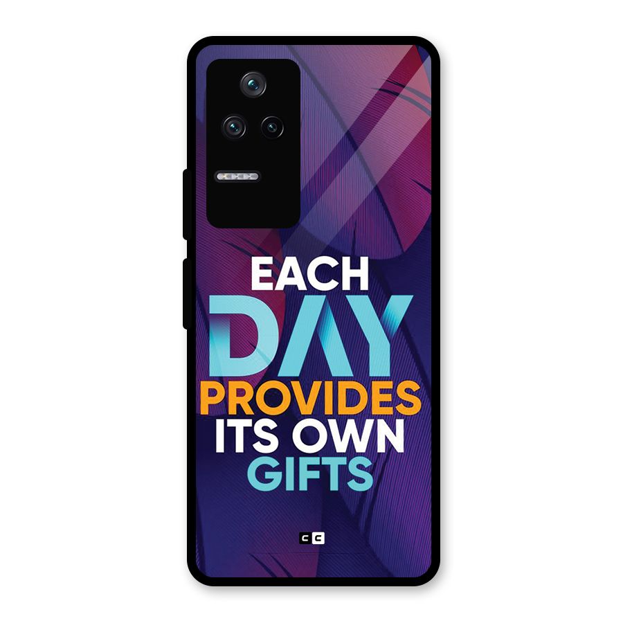 Its Own Gifts Glass Back Case for Poco F4 5G