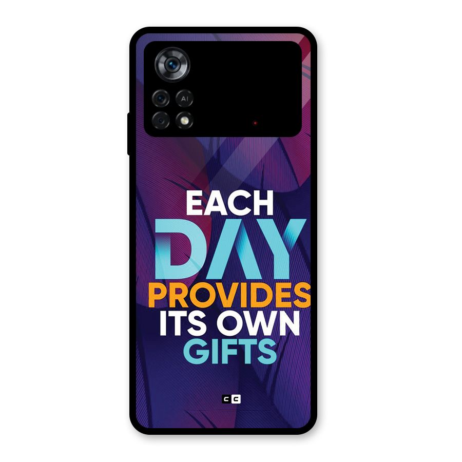 Its Own Gifts Glass Back Case for Poco X4 Pro 5G