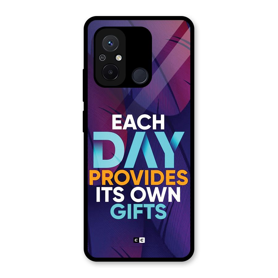 Its Own Gifts Glass Back Case for Redmi 12C