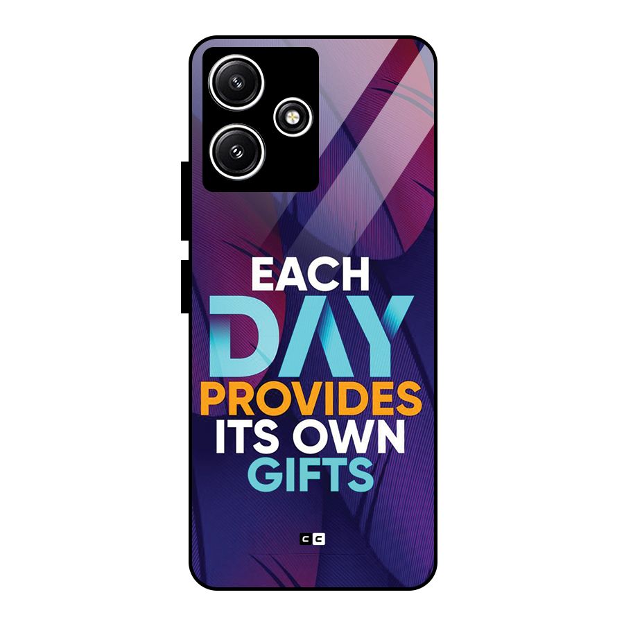 Its Own Gifts Glass Back Case for Redmi 12 5G