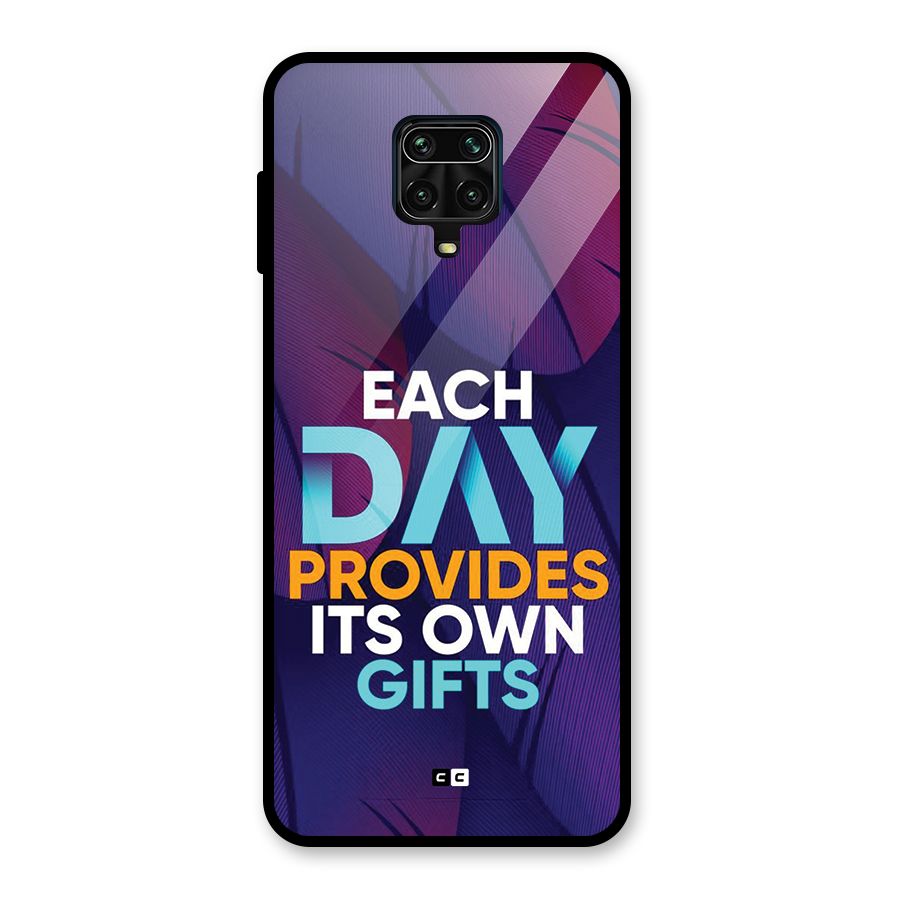 Its Own Gifts Glass Back Case for Redmi Note 10 Lite