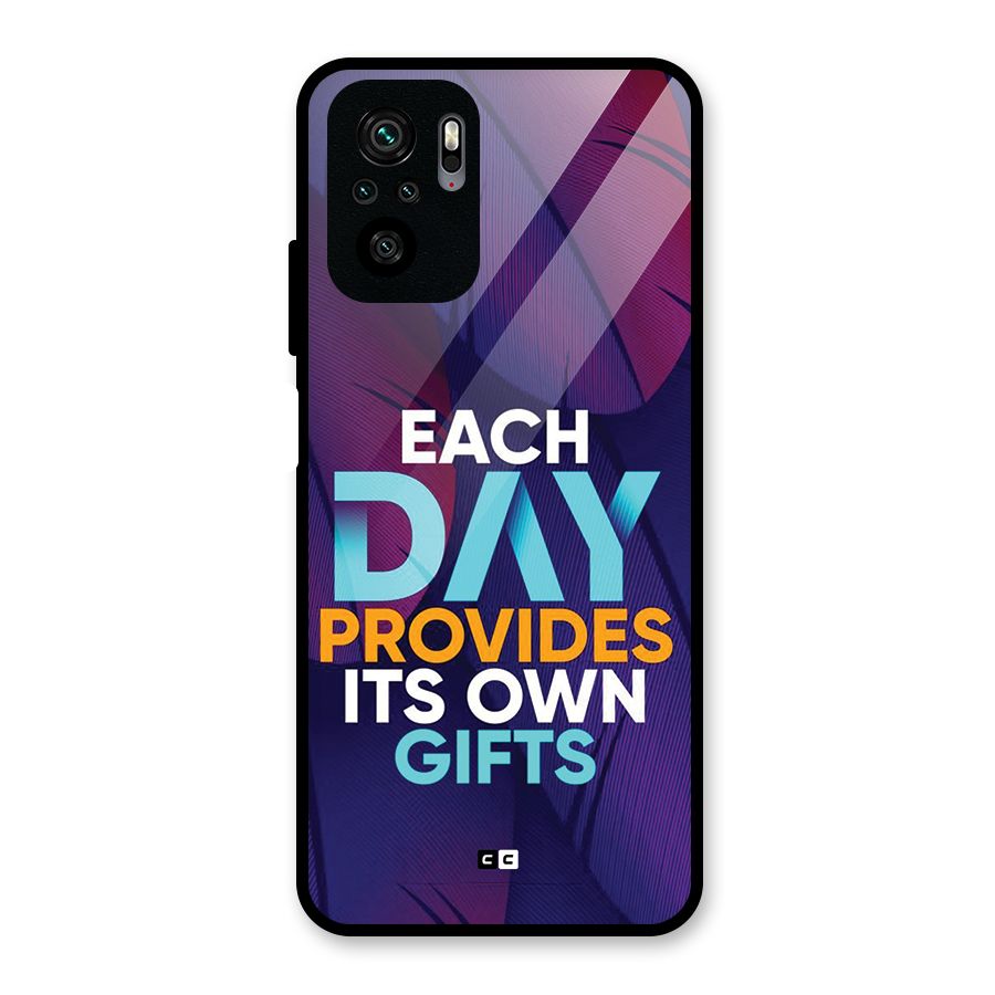 Its Own Gifts Glass Back Case for Redmi Note 11 SE