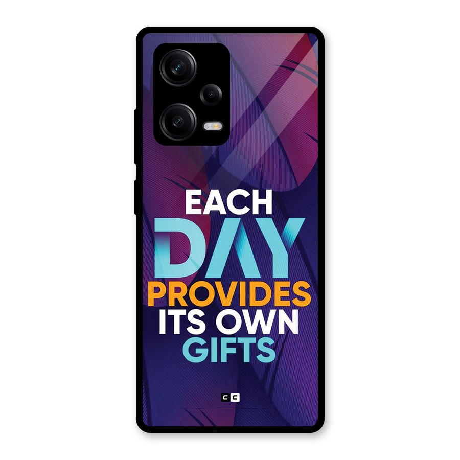 Its Own Gifts Glass Back Case for Redmi Note 12 Pro