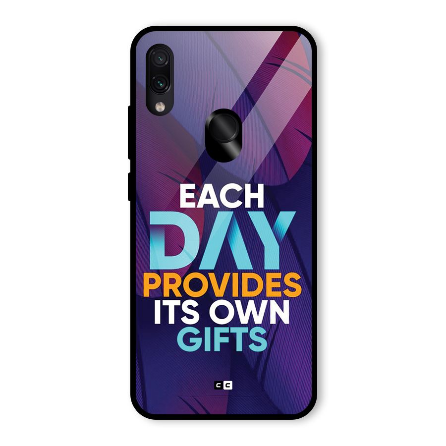 Its Own Gifts Glass Back Case for Redmi Note 7 Pro