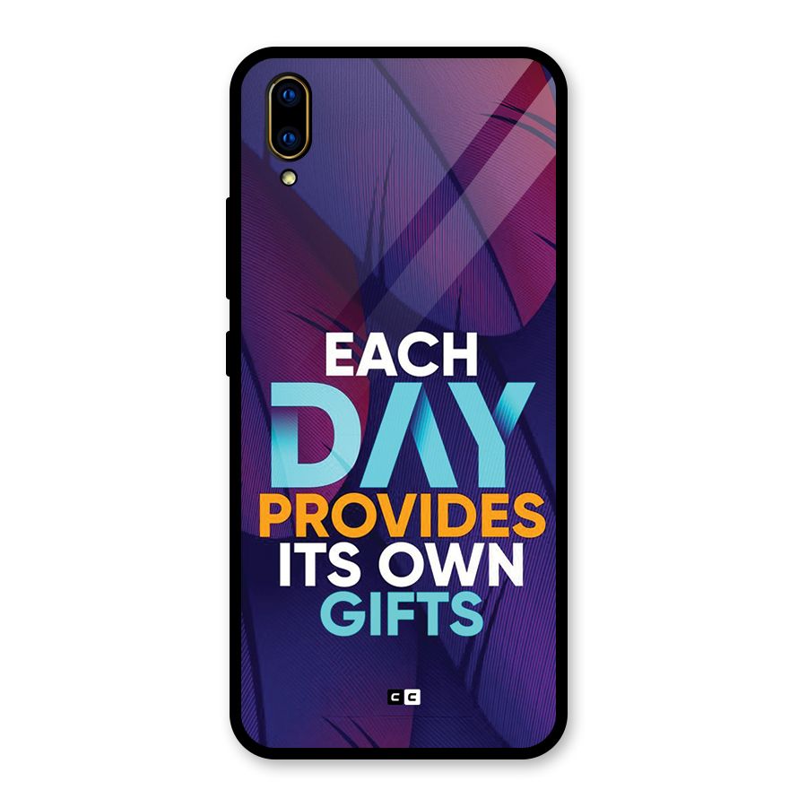 Its Own Gifts Glass Back Case for Vivo V11 Pro