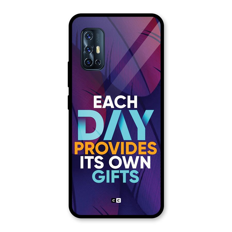 Its Own Gifts Glass Back Case for Vivo V17