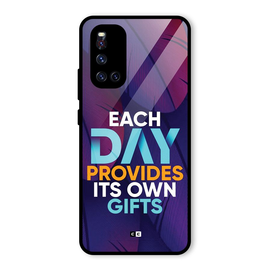 Its Own Gifts Glass Back Case for Vivo V19