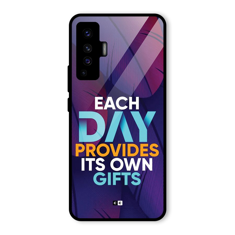 Its Own Gifts Glass Back Case for Vivo X50