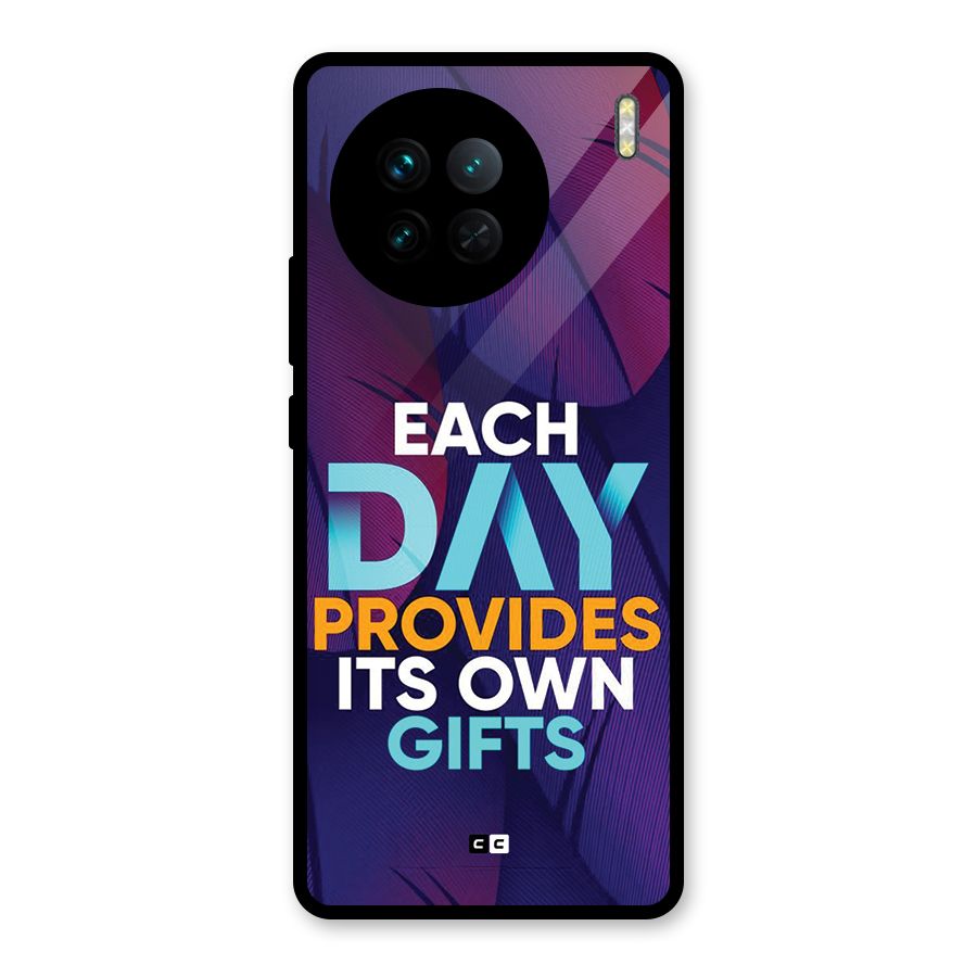Its Own Gifts Glass Back Case for Vivo X90
