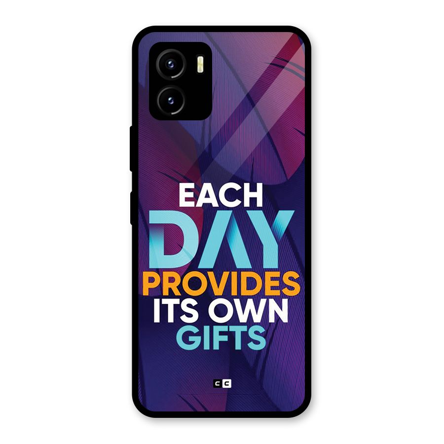 Its Own Gifts Glass Back Case for Vivo Y15s