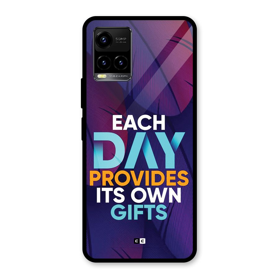 Its Own Gifts Glass Back Case for Vivo Y21T