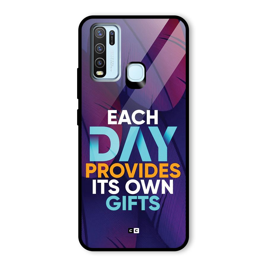 Its Own Gifts Glass Back Case for Vivo Y30