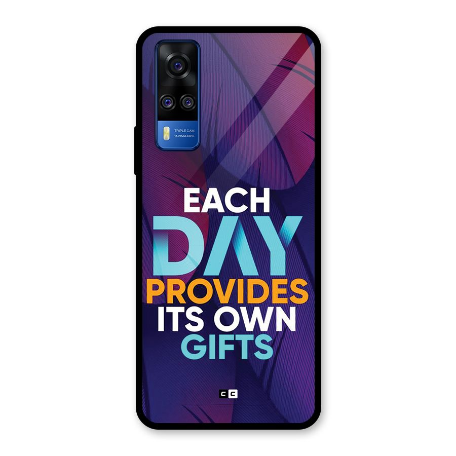 Its Own Gifts Glass Back Case for Vivo Y31
