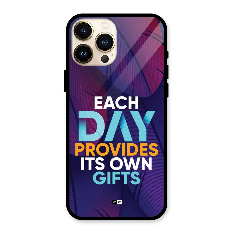 Its Own Gifts Glass Back Case for iPhone 13 Pro Max