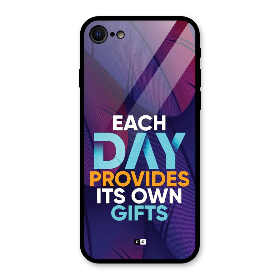 Its Own Gifts Glass Back Case for iPhone SE 2022