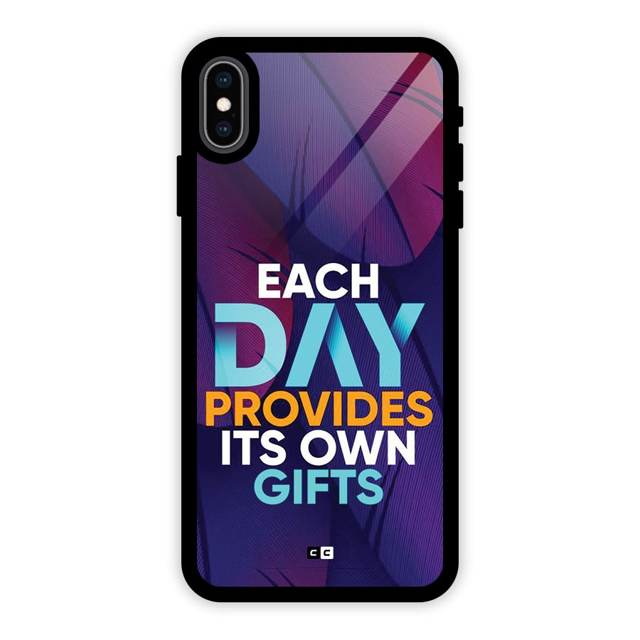 Its Own Gifts Glass Back Case for iPhone XS Max