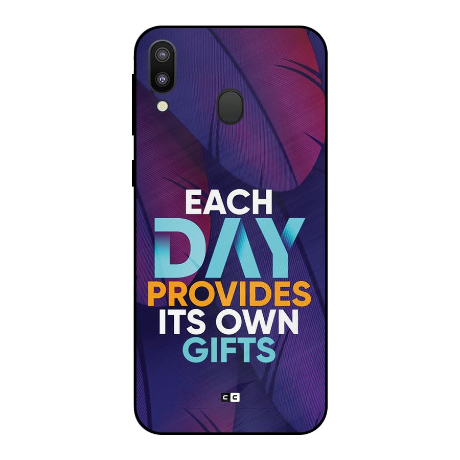 Its Own Gifts Metal Back Case for Galaxy M20