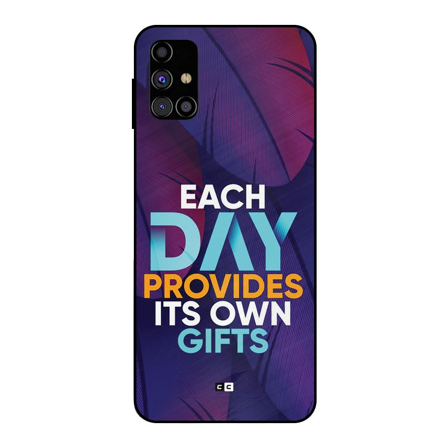 Its Own Gifts Metal Back Case for Galaxy M31s