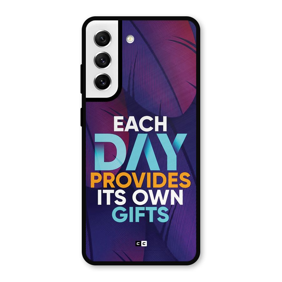 Its Own Gifts Metal Back Case for Galaxy S21 FE 5G