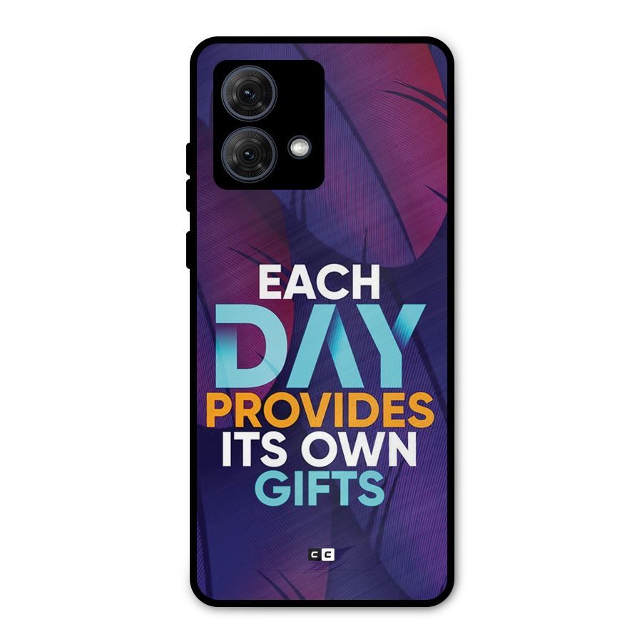 Its Own Gifts Metal Back Case for Moto G84