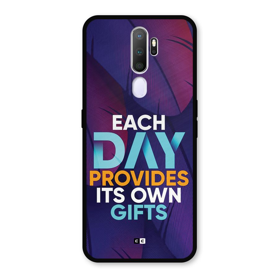 Its Own Gifts Metal Back Case for Oppo A9 (2020)