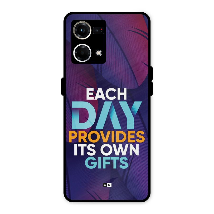 Its Own Gifts Metal Back Case for Oppo F21s Pro 4G
