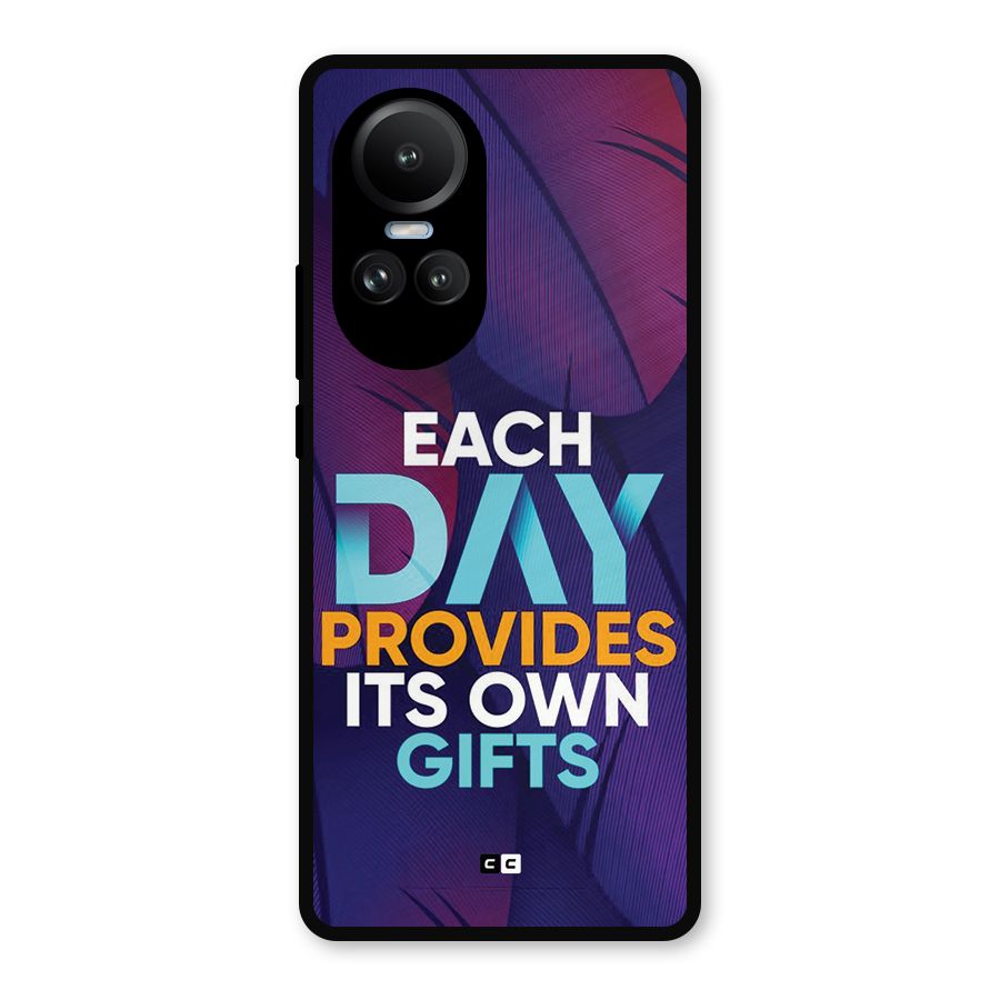 Its Own Gifts Metal Back Case for Oppo Reno10