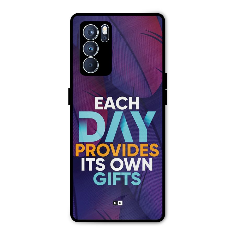 Its Own Gifts Metal Back Case for Oppo Reno6 Pro 5G