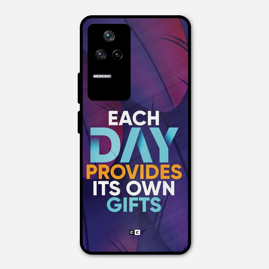 Its Own Gifts Metal Back Case for Poco F4 5G