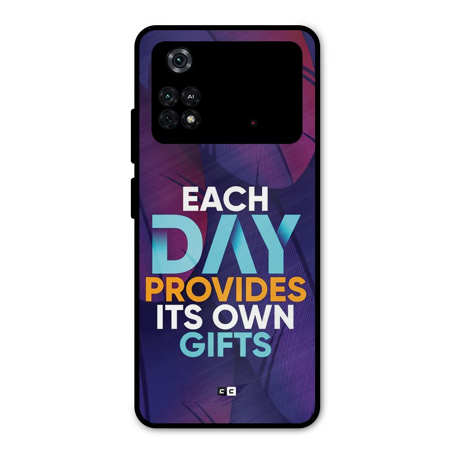 Its Own Gifts Metal Back Case for Poco M4 Pro 4G