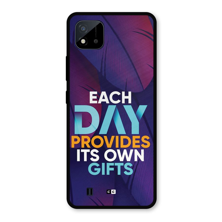 Its Own Gifts Metal Back Case for Realme C11 2021