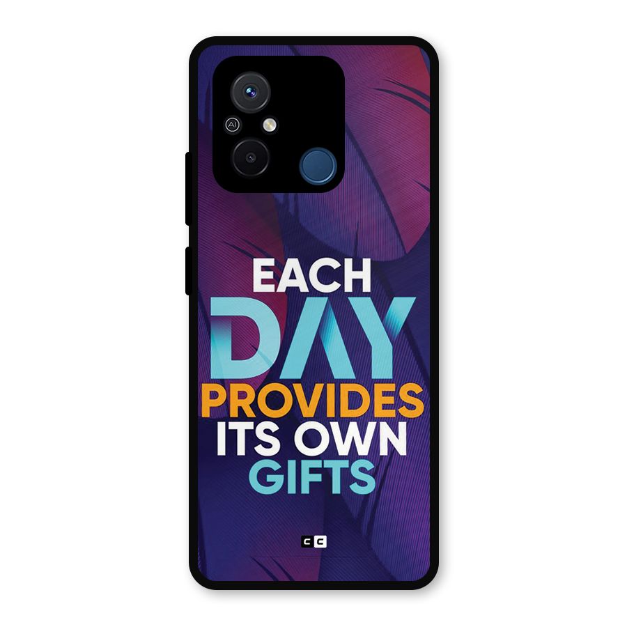 Its Own Gifts Metal Back Case for Redmi 12C