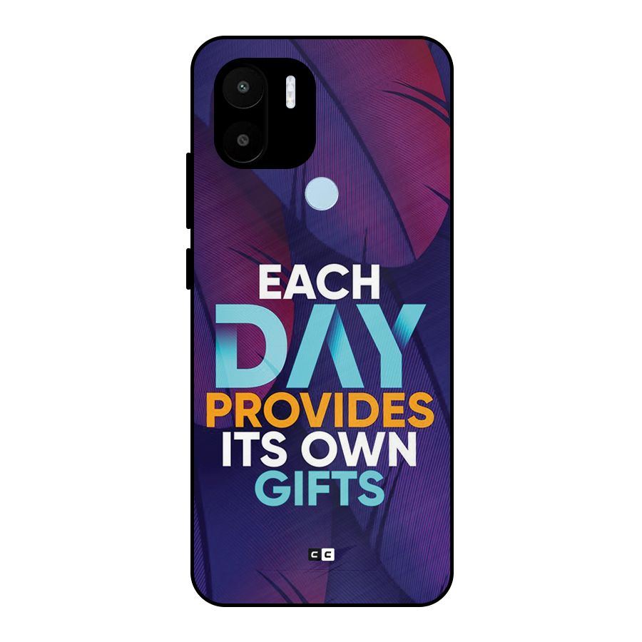 Its Own Gifts Metal Back Case for Redmi A2 Plus