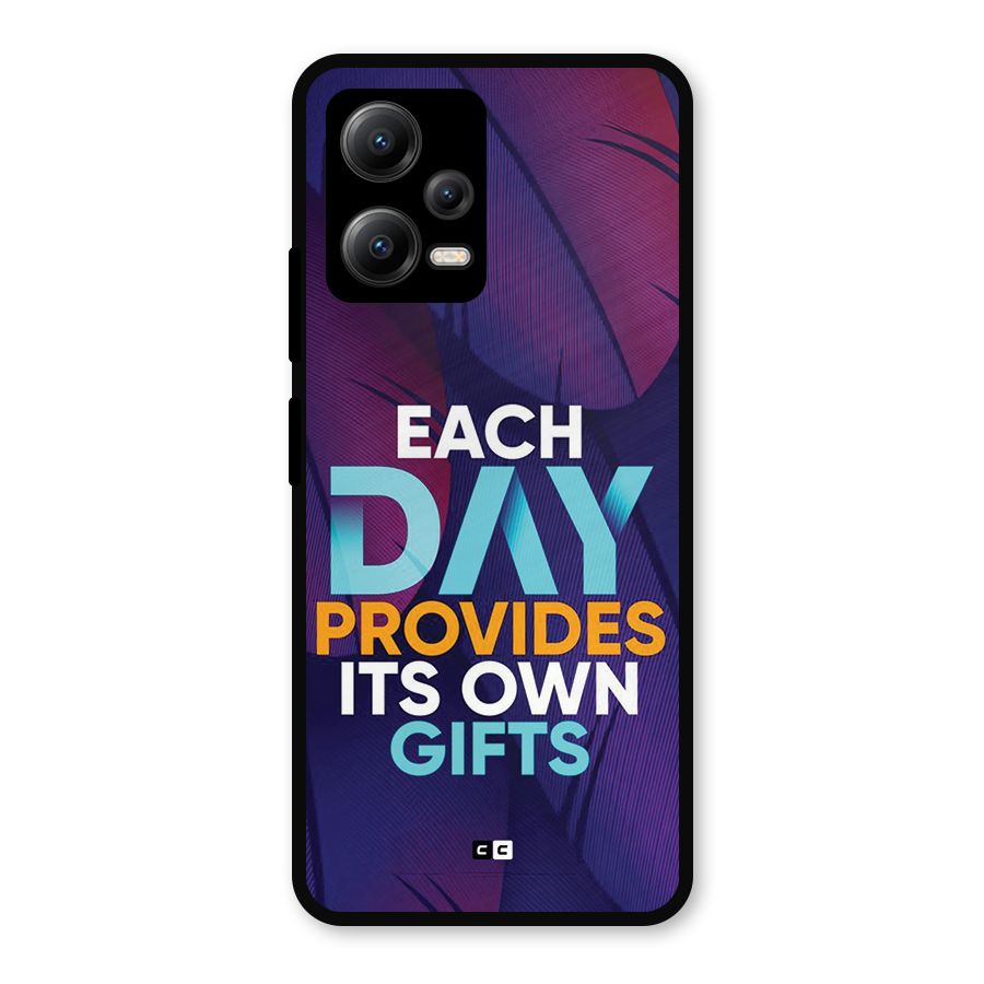 Its Own Gifts Metal Back Case for Redmi Note 12 5G