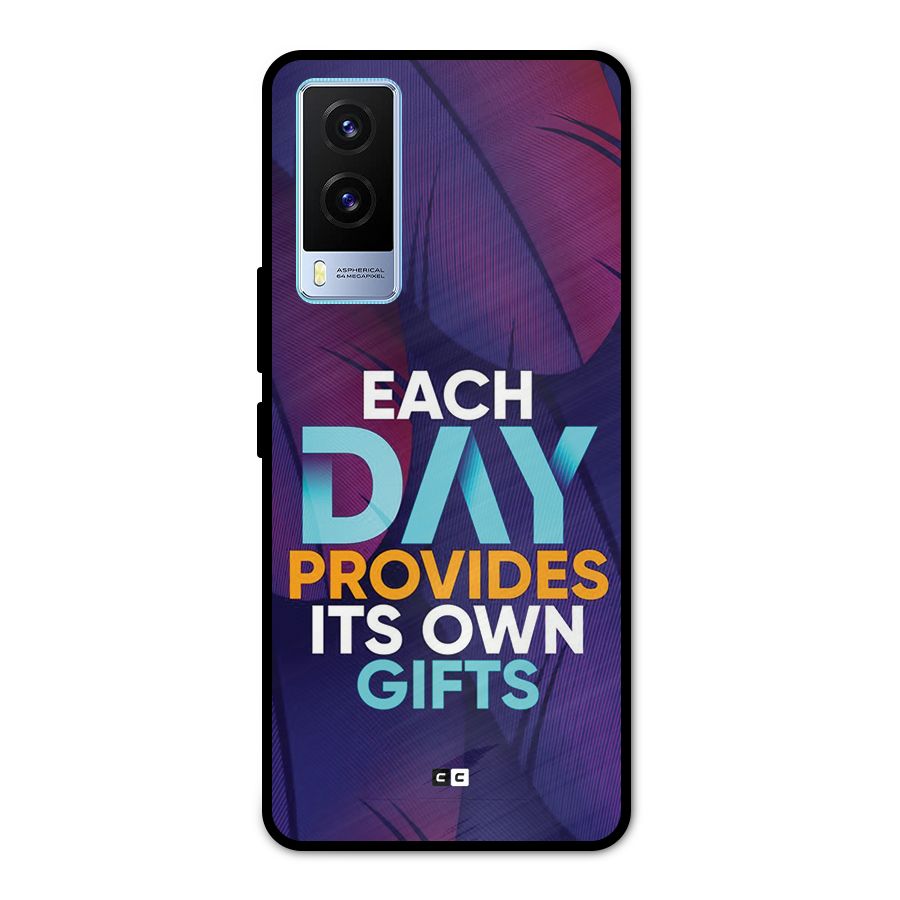 Its Own Gifts Metal Back Case for Vivo V21e 5G