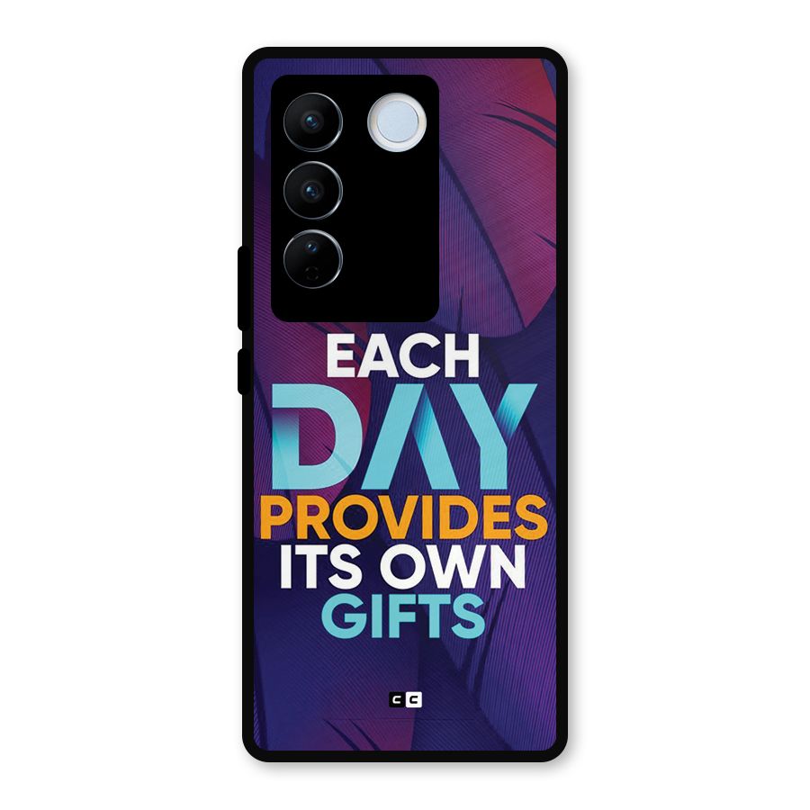 Its Own Gifts Metal Back Case for Vivo V27