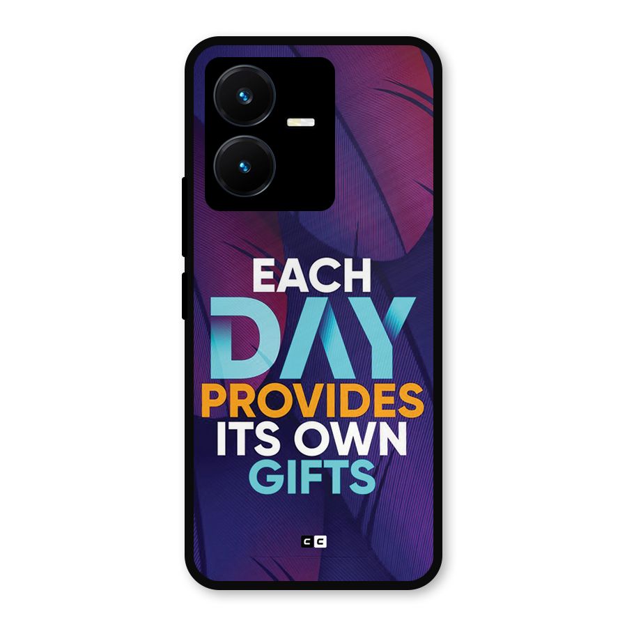 Its Own Gifts Metal Back Case for Vivo Y22