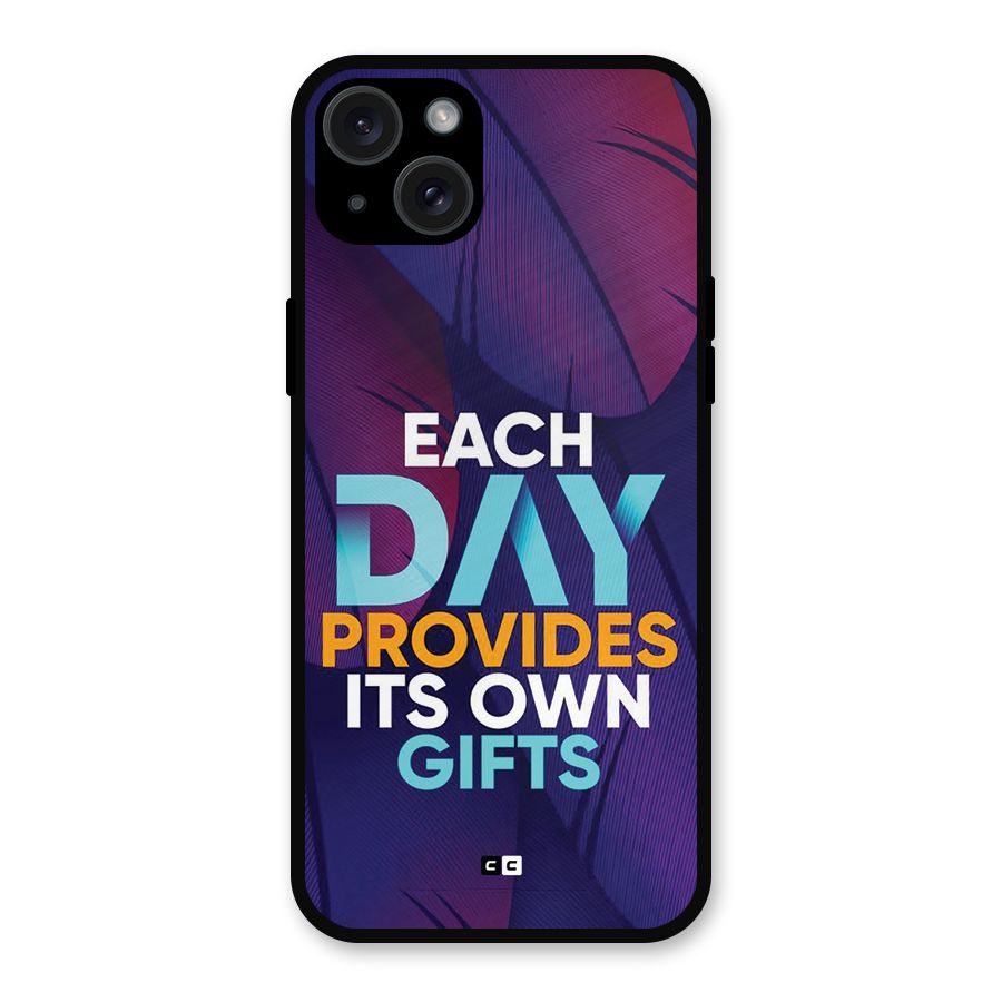 Its Own Gifts Metal Back Case for iPhone 15 Plus