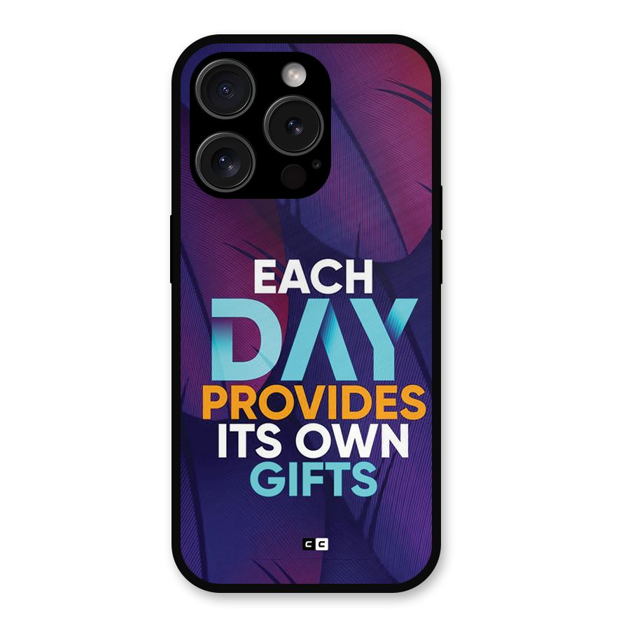 Its Own Gifts Metal Back Case for iPhone 15 Pro