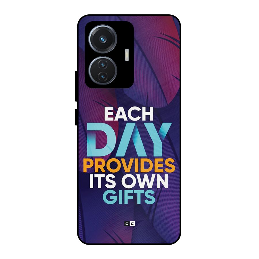 Its Own Gifts Metal Back Case for iQOO Z6 44W