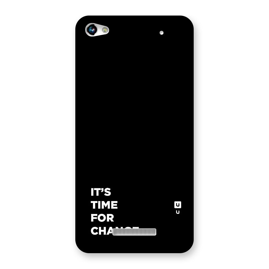 Its Time For Change Back Case for Canvas Hue 2 A316