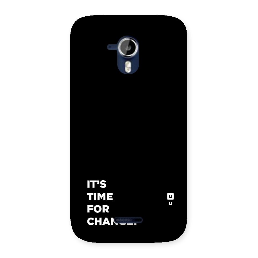 Its Time For Change Back Case for Canvas Magnus A117