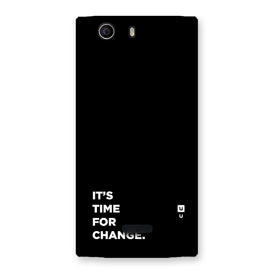 Its Time For Change Back Case for Canvas Nitro 2 E311