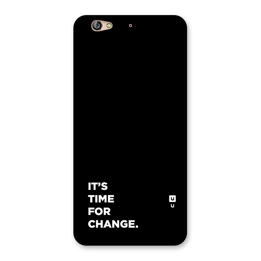 Its Time For Change Back Case for Gionee S6