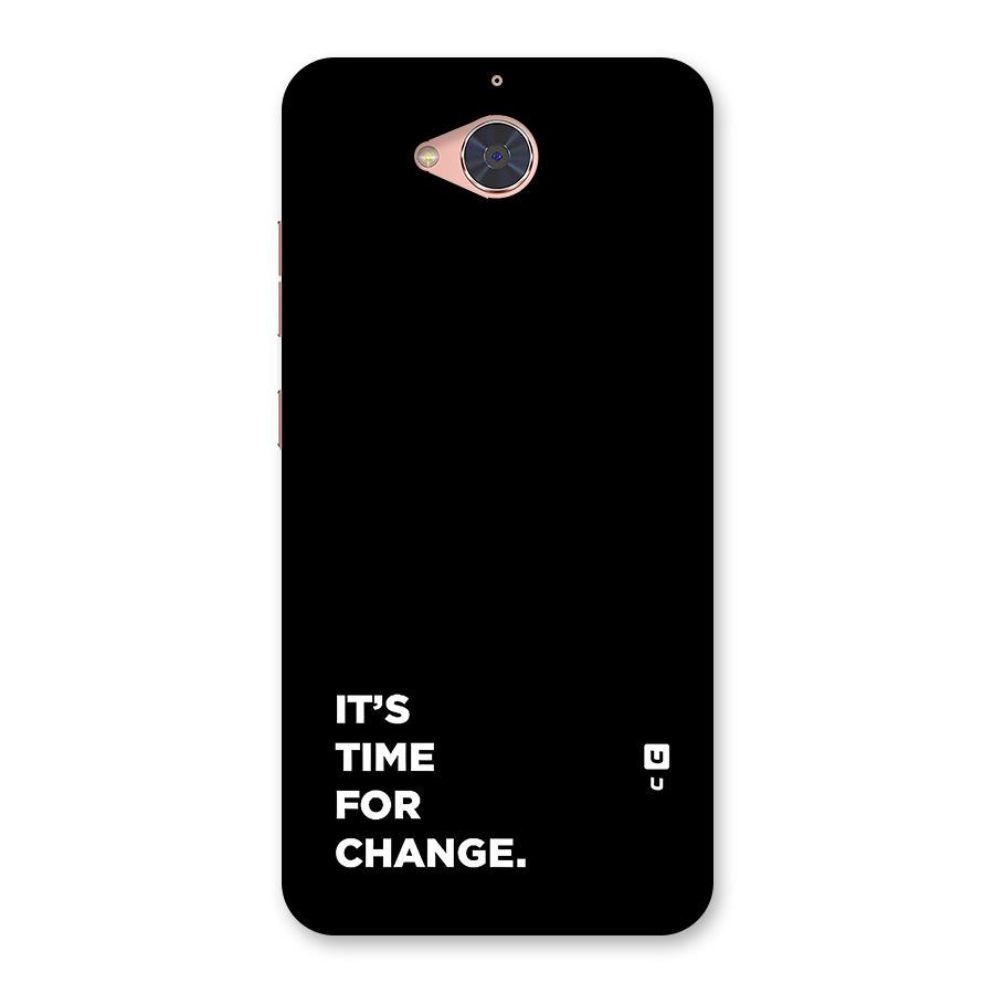 Its Time For Change Back Case for Gionee S6 Pro