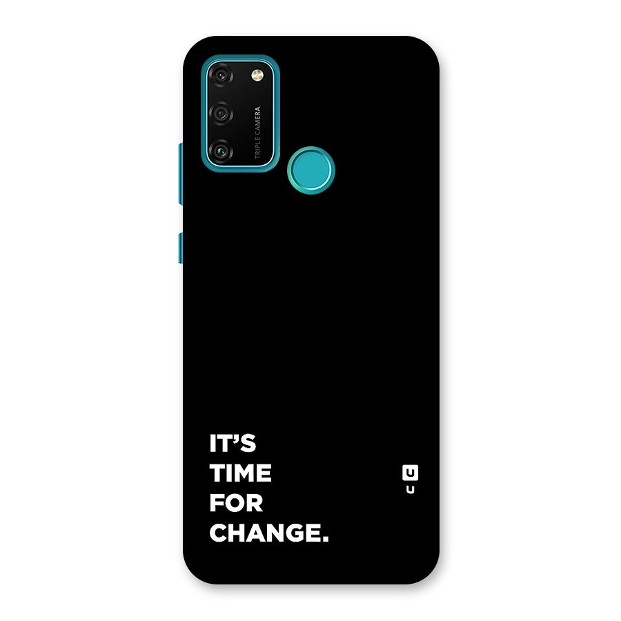 Its Time For Change Back Case for Honor 9A