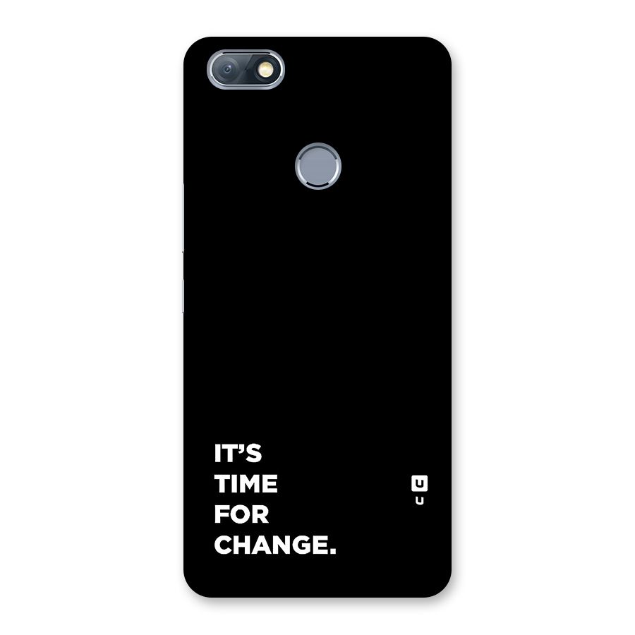 Its Time For Change Back Case for Infinix Note 5