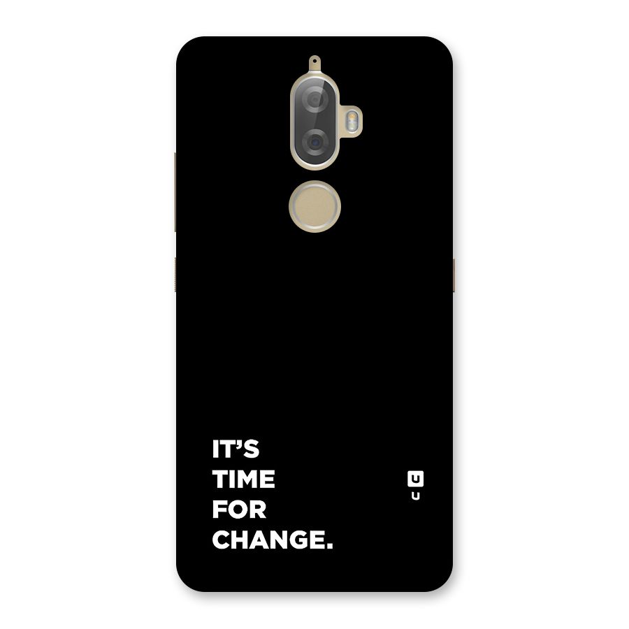 Its Time For Change Back Case for Lenovo K8 Plus