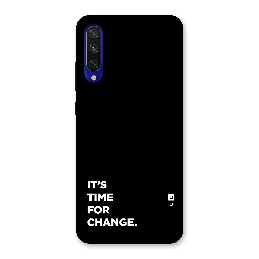 Its Time For Change Back Case for Mi A3