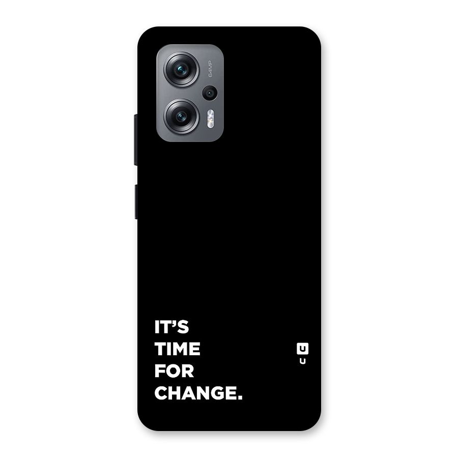 Its Time For Change Back Case for Redmi K50i